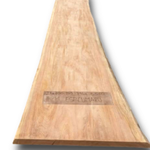 ESC - 11 Exotic Southern Teak Live Edge Meeting Room Slab