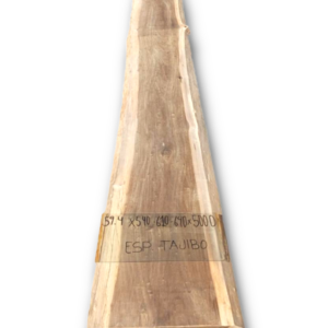 ESI - 13 Exotic Brazilian Walnut Live Edge Table Top Slab