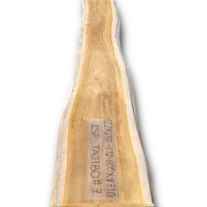 ESI - 28 Exotic Brazilian Walnut Live Edge Table Top Slab