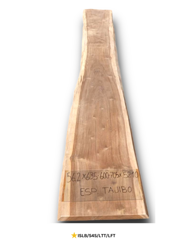 ESI - 24 Exotic Brazilian Walnut Live Edge Table Top Slab