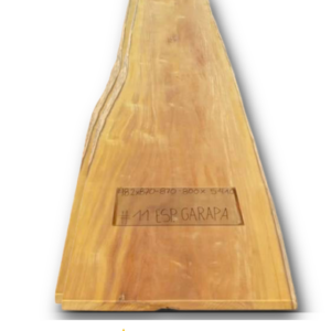 ESG - 11 Exotic Bolivian Ash Live Edge Table Slab